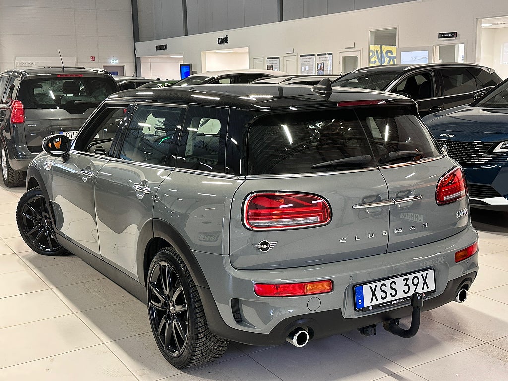 MINI Clubman Cooper S Steptronic 178hk B-kam, Navi, Dragkrok Euro 6 thumbnail