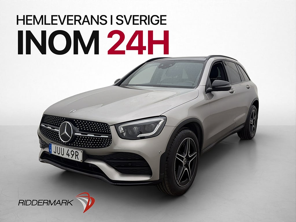 Mercedes-Benz GLC200 d 200 d 4M AMG Värmare Pano Drag Cockpit