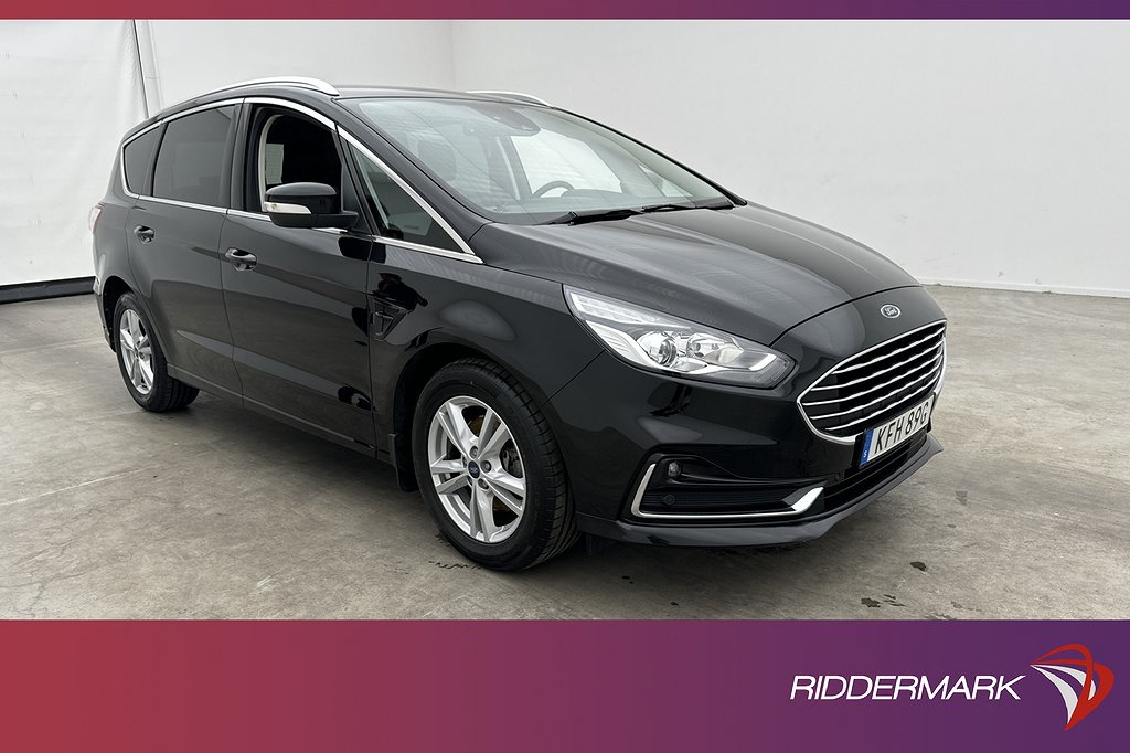 Ford S-Max 2.0 150hk Titanium 7-sits Sensorer Navi CarPlay