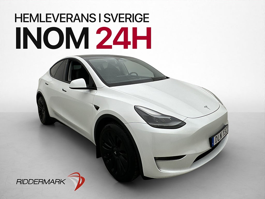 Tesla Model Y Long Range AWD Autopilot Värmepump Dragkrok