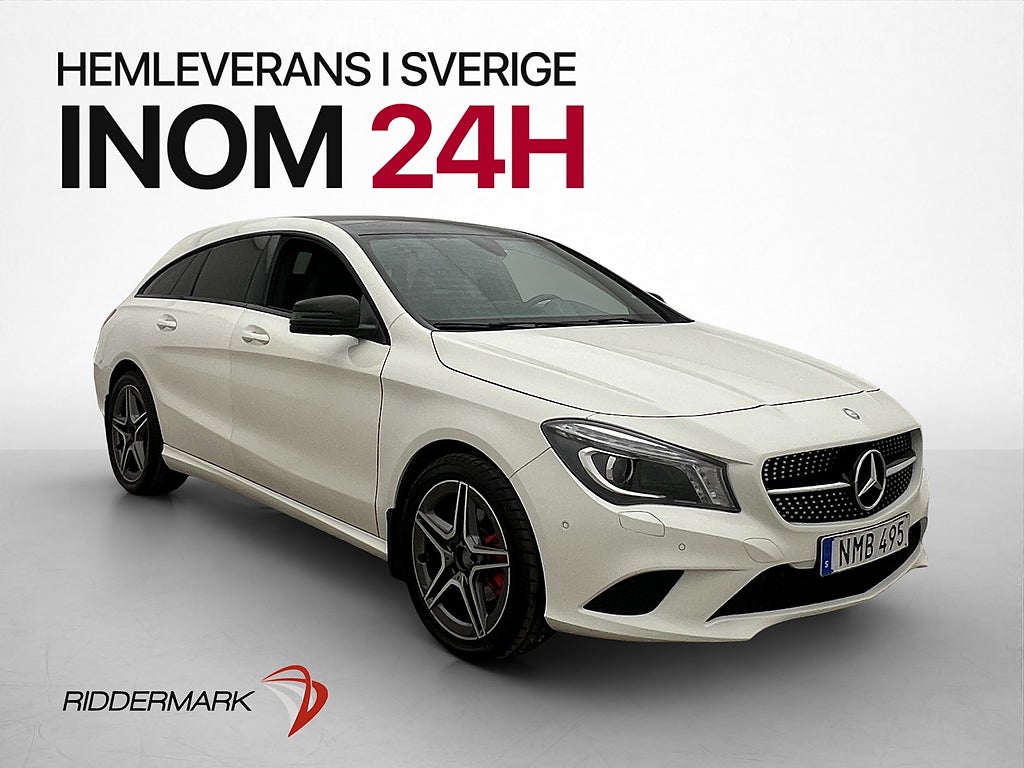 Mercedes-Benz CLA 200 d SB 4M Drag Pano Halvskinn