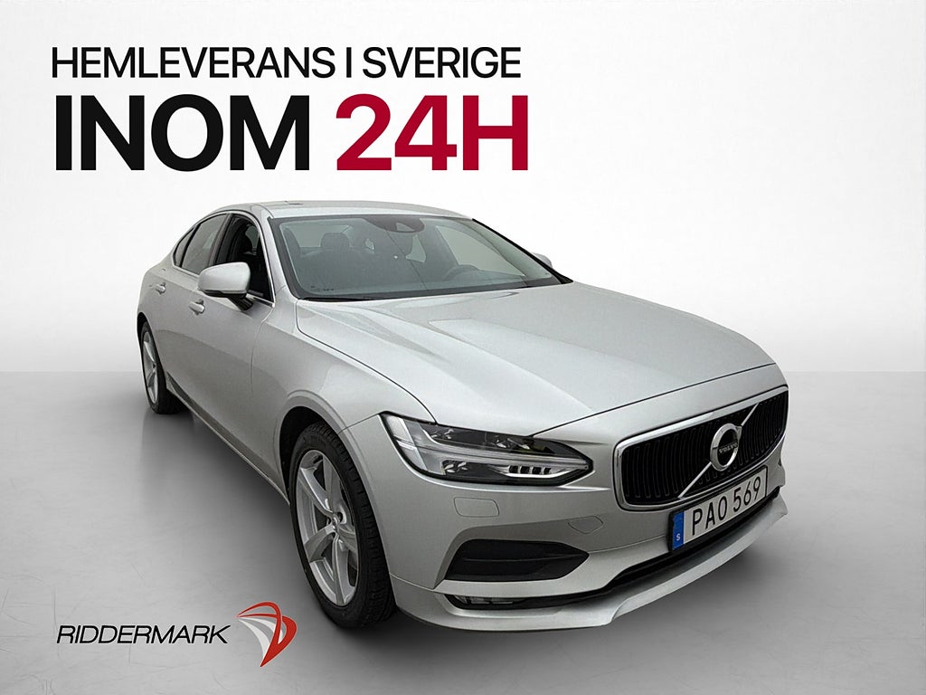 Volvo S90 T4 190hk Momentum VOC Värmare Adaptiv-Fart ISOFIX