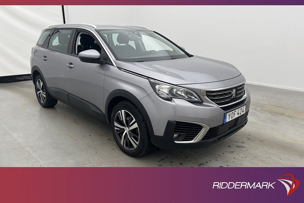 Peugeot 5008 PureTech 130hk Active 7-Sits Sensorer