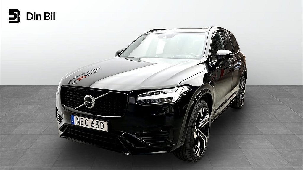 Volvo XC90 T8 Recharge AWD R-Design/P-värmare/7sits/Drag