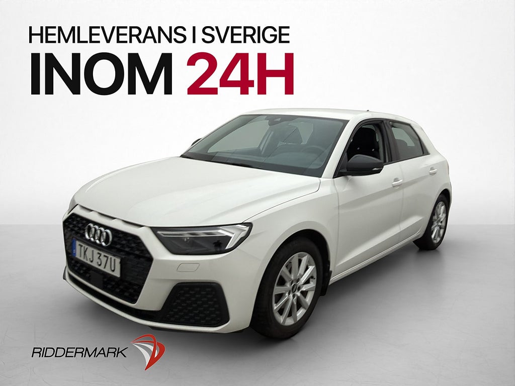 Audi A1 SB 30 TFSI 110hk Proline Farthållare Bluetooth