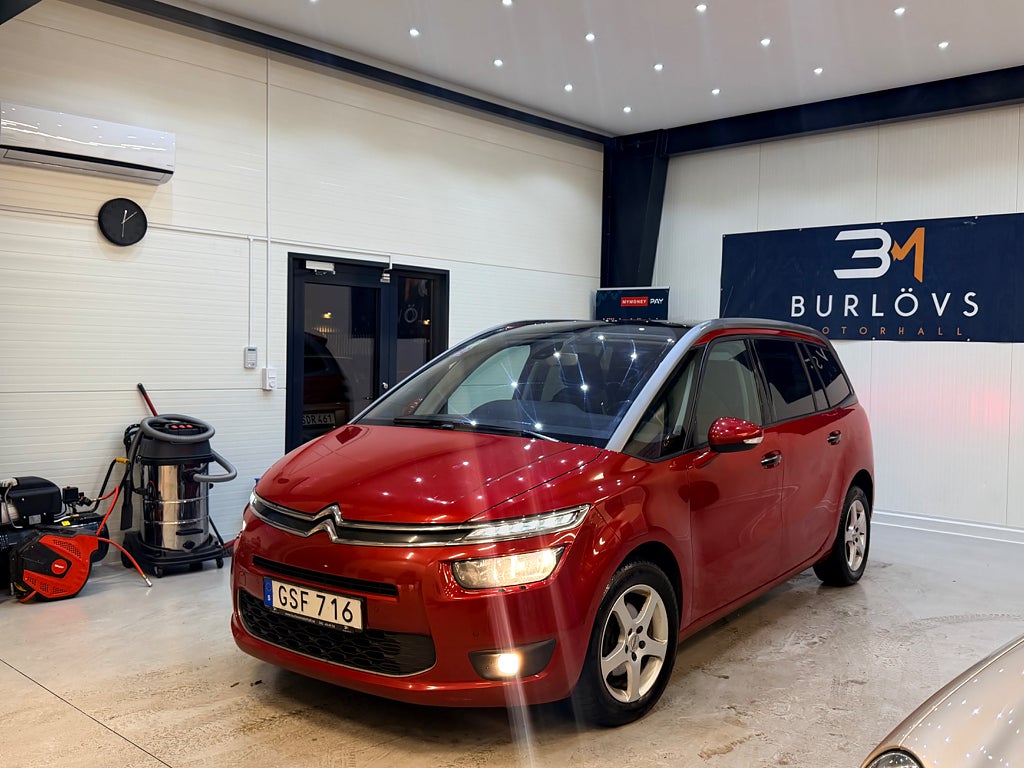 Citroën Grand C4 Picasso 1.6 BlueHDi   // AUTOMAT // 7 -SITS/Endast 1-Ägare Pano