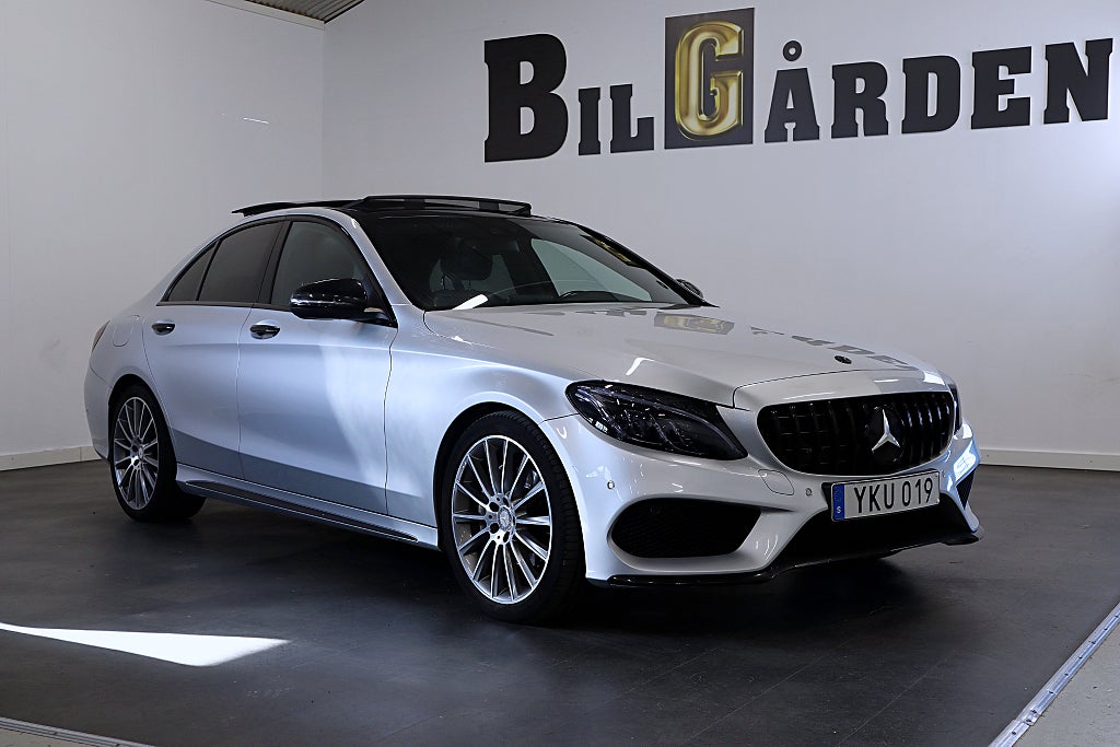 Mercedes-Benz C 220 d 9G-Tronic AMG Pano Kamera Burmester