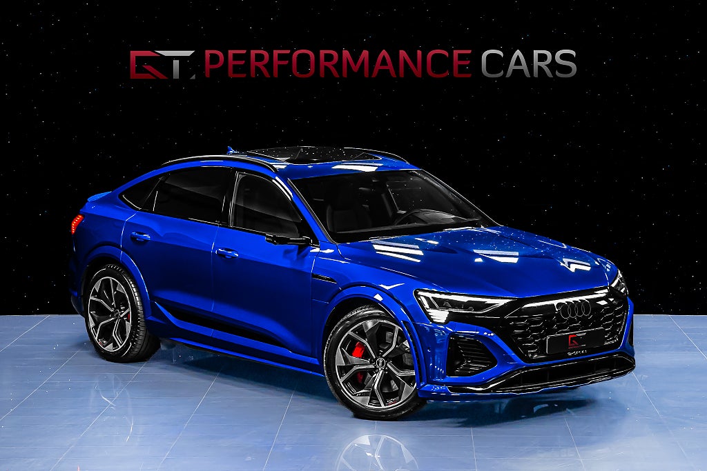 Audi SQ8 e-tron SB E-Tron Ultra Blue 21" Pano B&O Drag Matrix SoftClose