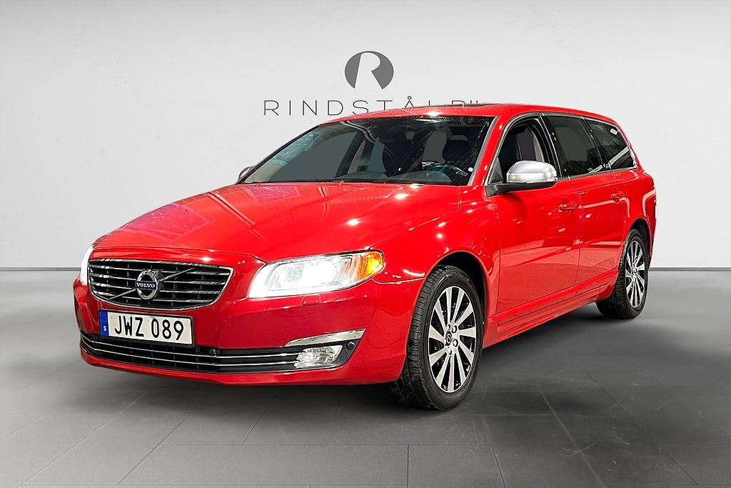 Volvo V70 D4 181 HK SUMMUM D-VÄRM DRAG TAKLUCKA SKINN 17"