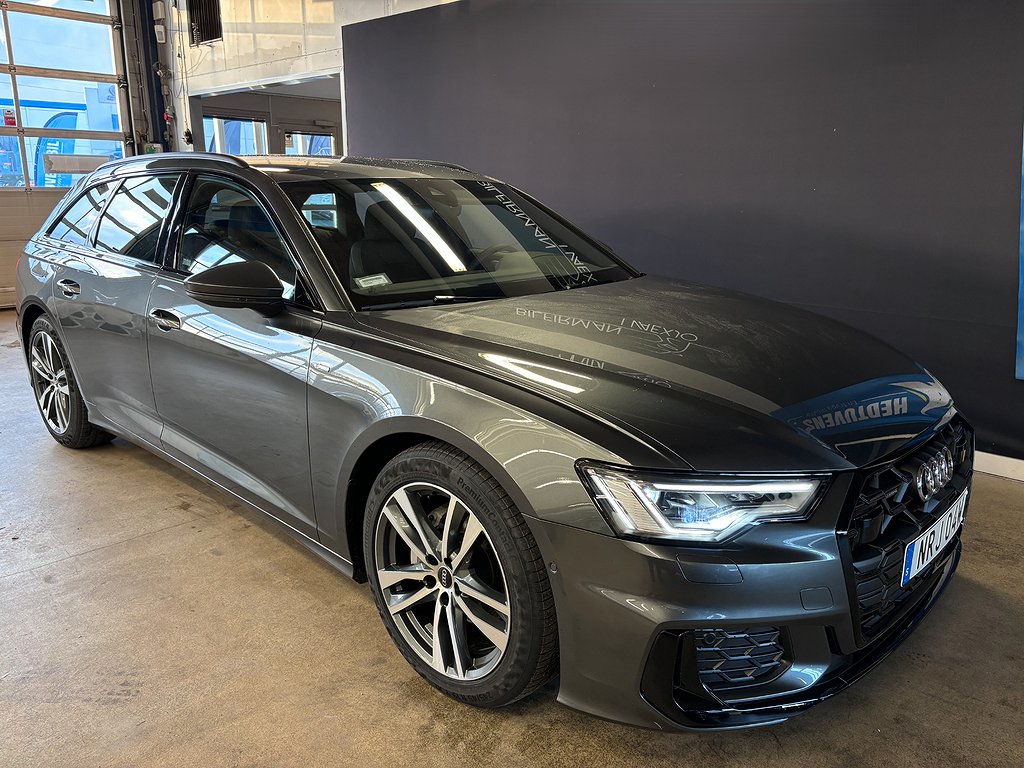 Audi A6 Avant 40TDI Quattro S-Line Svart optik /19" 