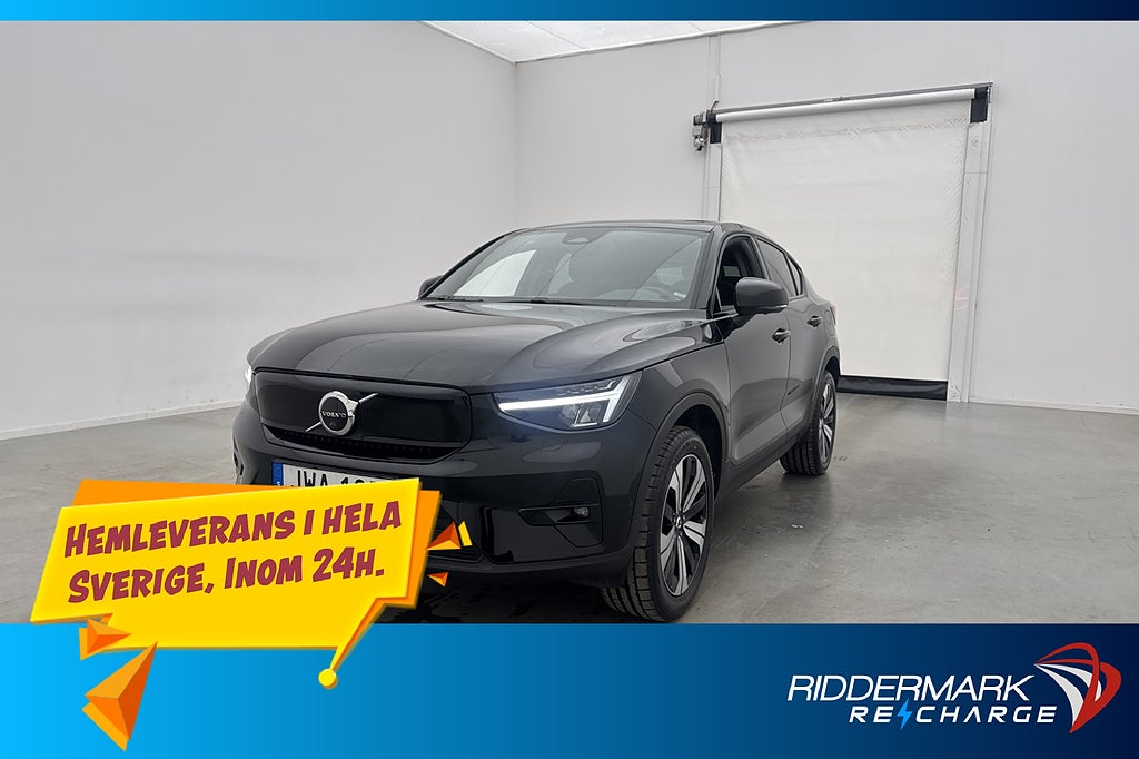 Volvo C40 Recharge Twin motor 408hk Ultimate Pano H/K MOMS