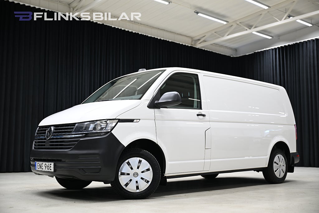Volkswagen Transporter 2.0 TDI 110HK Lång|Inredning|Drag|Värmare|EnÄgare|Moms