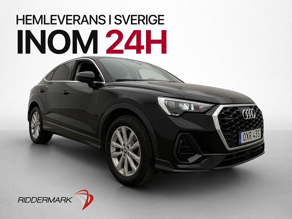 Audi Q3 TDI 190hk Q CarPlay Cockpit Värmare Drag