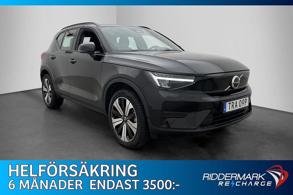 Volvo XC40 Recharge Single Motor Core Värm Kamera Navi MOMS