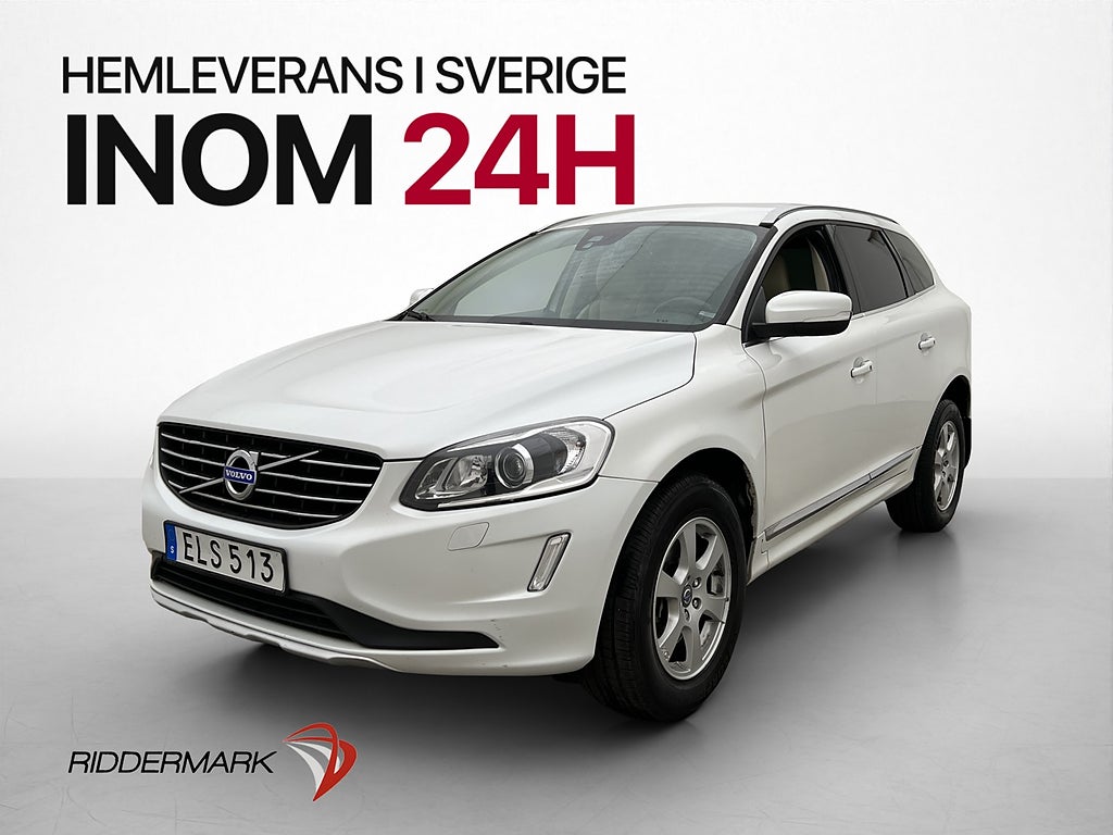 Volvo XC60 D4 Summum VOC Värmare Skinn Navi Kamrem-Bytt