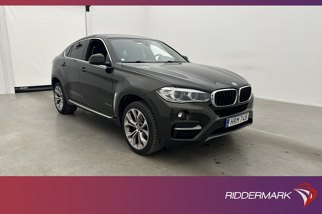 BMW X6 xDrive30d Pano D-Värm Cockpit H/K 360° Navi Drag