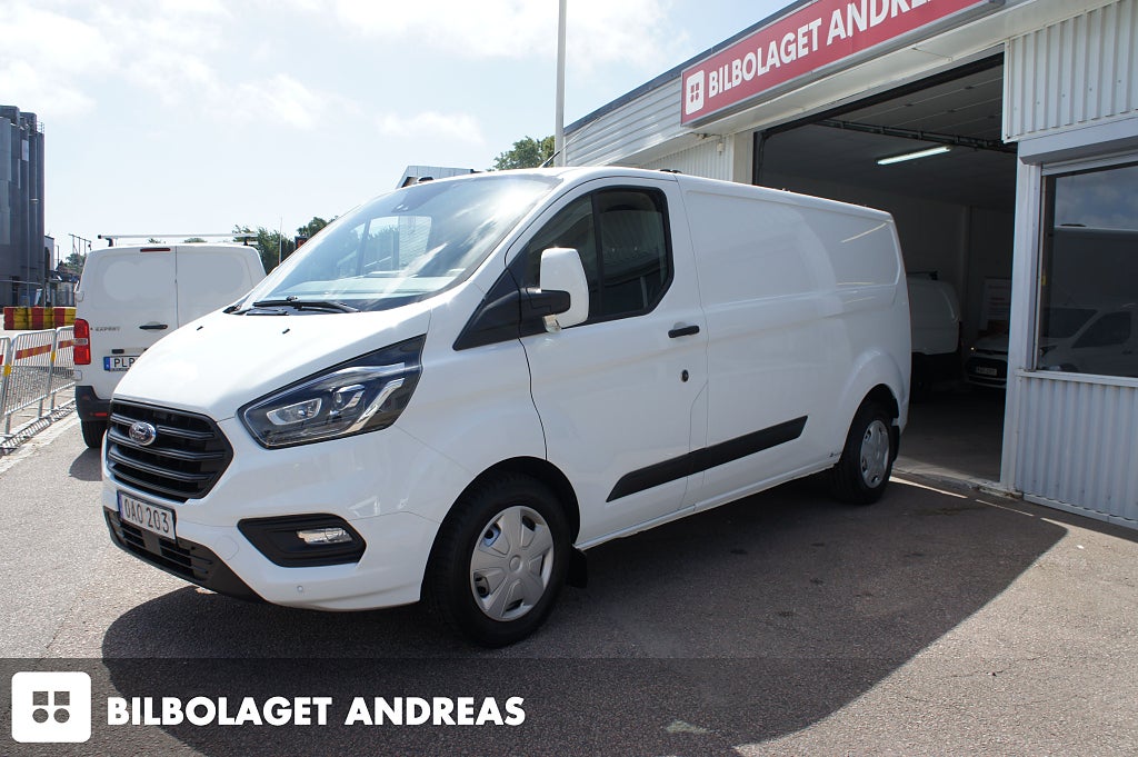 Ford Transit Custom Custom 300 2.0 EcoBlue Aut Lång L2 Moms V-inredning