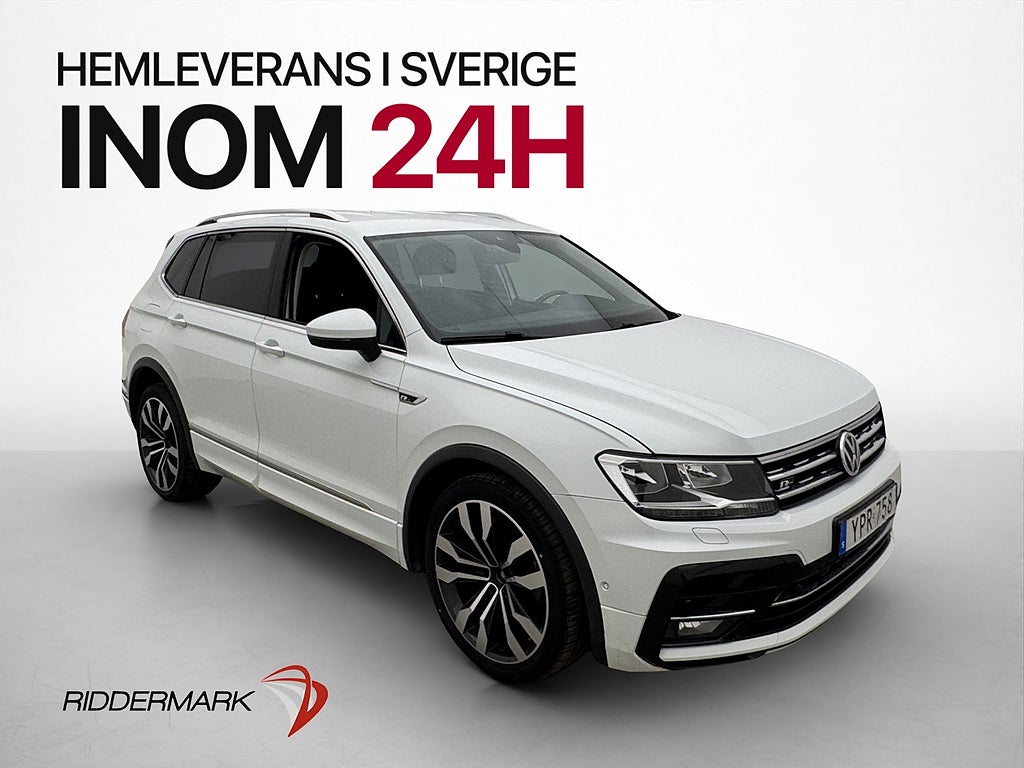 Volkswagen Tiguan Allspace 2.0 TDI 4M 7-sits Värmare Cockpit