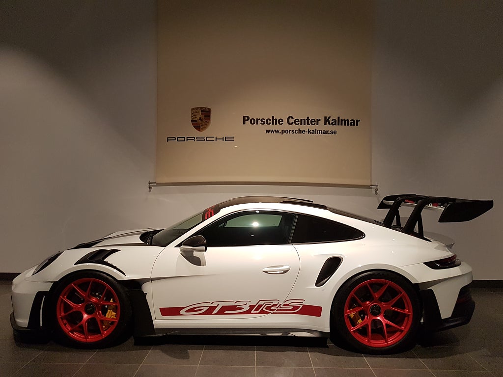 Porsche 992 911 GT3 RS Weissach-paket Magnesiumfälgar 525mil 
