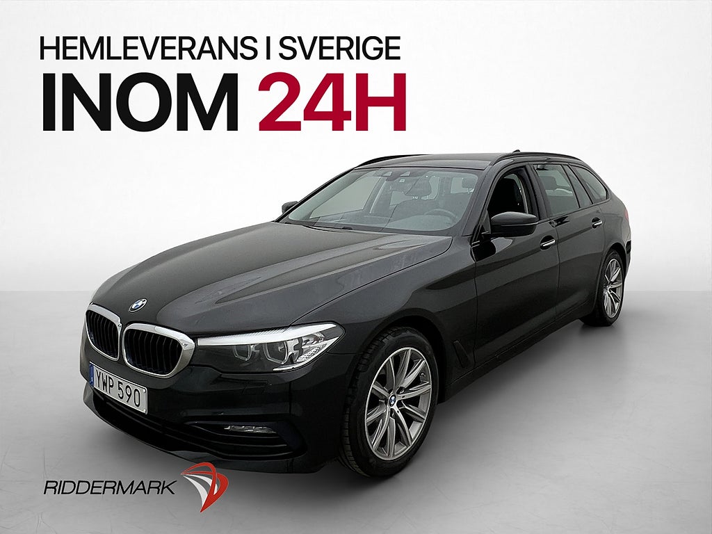 BMW 520d xDrive Touring Sportline Drag Kamera Navi Halvskinn