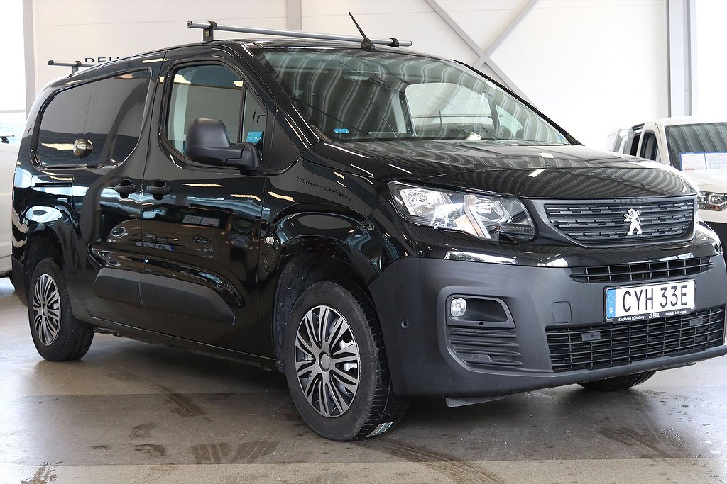 Peugeot Partner L2 PRO 1.5 BlueHDi 100hk Aut - Drag, Värmare