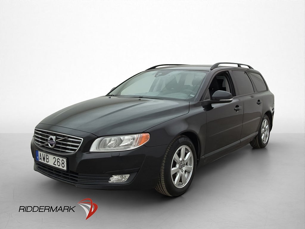 Volvo V70 D2 Kinetic Dragkrok Värmare Halvskinn Farthållare