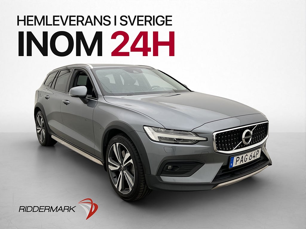 Volvo V60 Cross Country D4 AWD 190hk Lounge Pano Drag Kamera