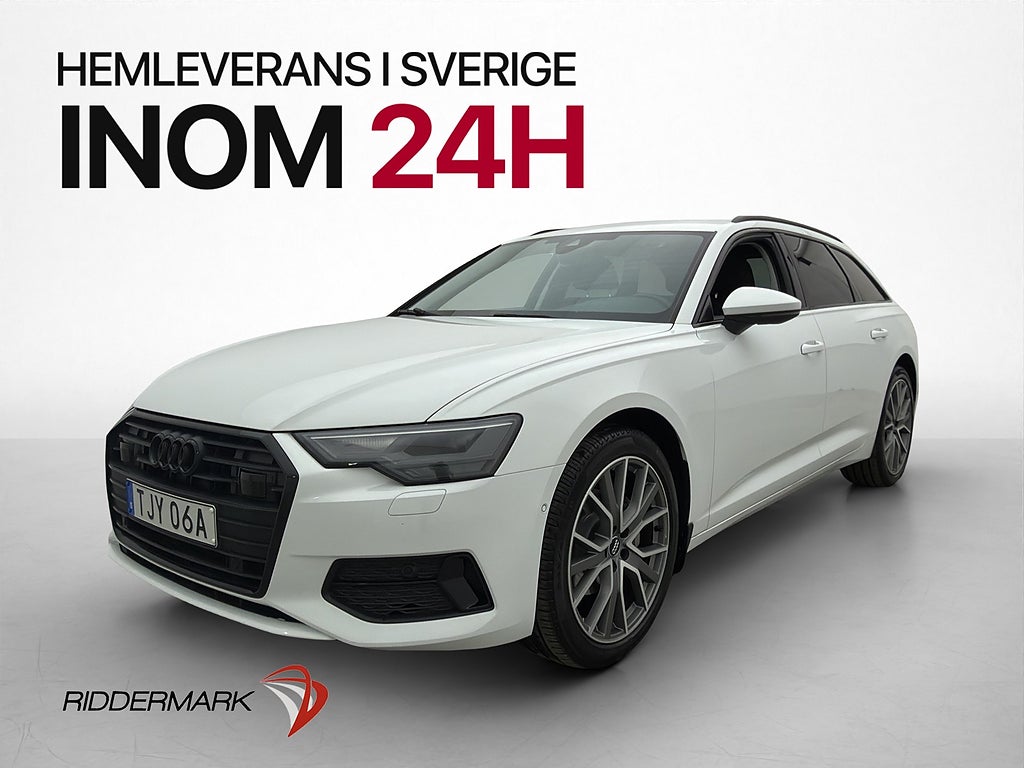 Audi A6 40 TDI 204hk Proline Värmare Dragkrok Navi