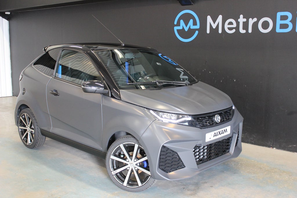 Aixam Coupe GTI ABS/Läder/Baslåda/Apple Carplay
