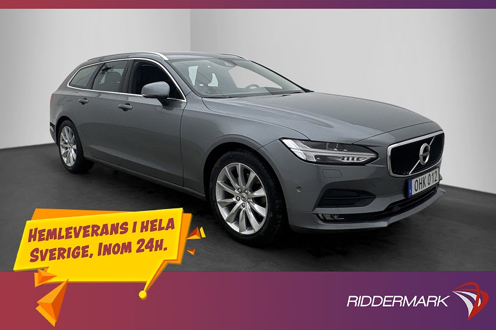 Volvo V90 T5 254hk Momentum Dragkrok Kamera Navi BLIS