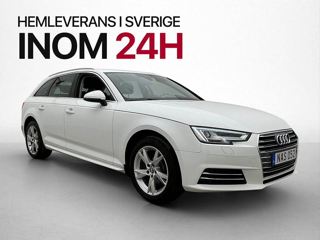 Audi A4 TDI 150hk Proline Dragkrok Sensorer Rattvärme