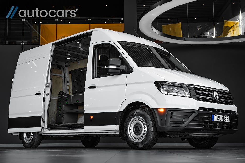 Volkswagen crafter 177hk Leasbar|Inredd|SE UTR |Värmare|Blixtljus