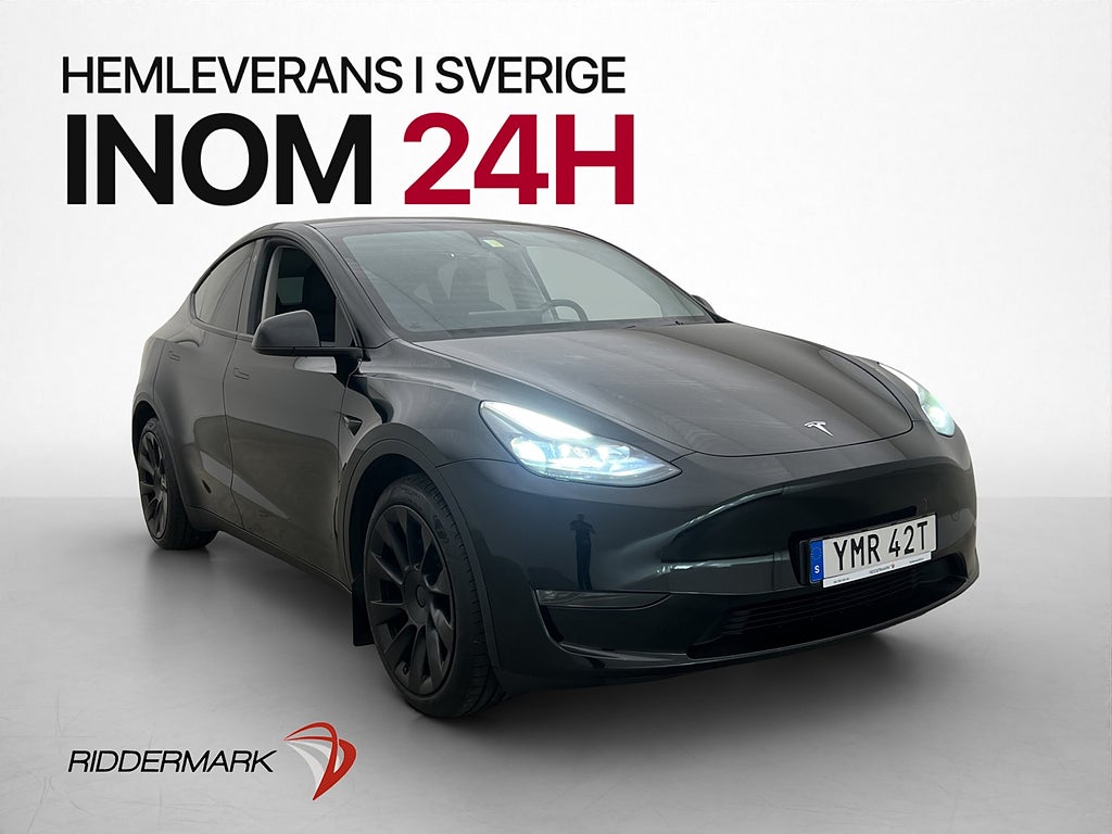 Tesla Model Y Long Range AWD Pano Kamera AP Skinn Navi MOMS