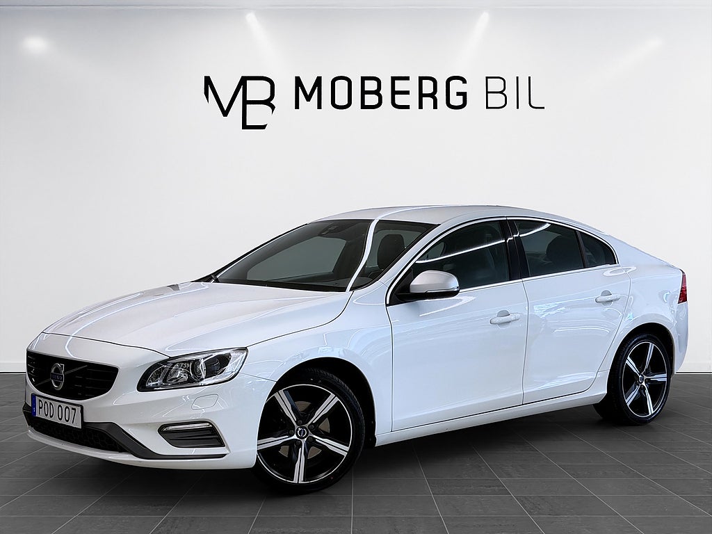 Volvo S60 T3 152hk Helg på Moberg! R-Design Värmare PDC
