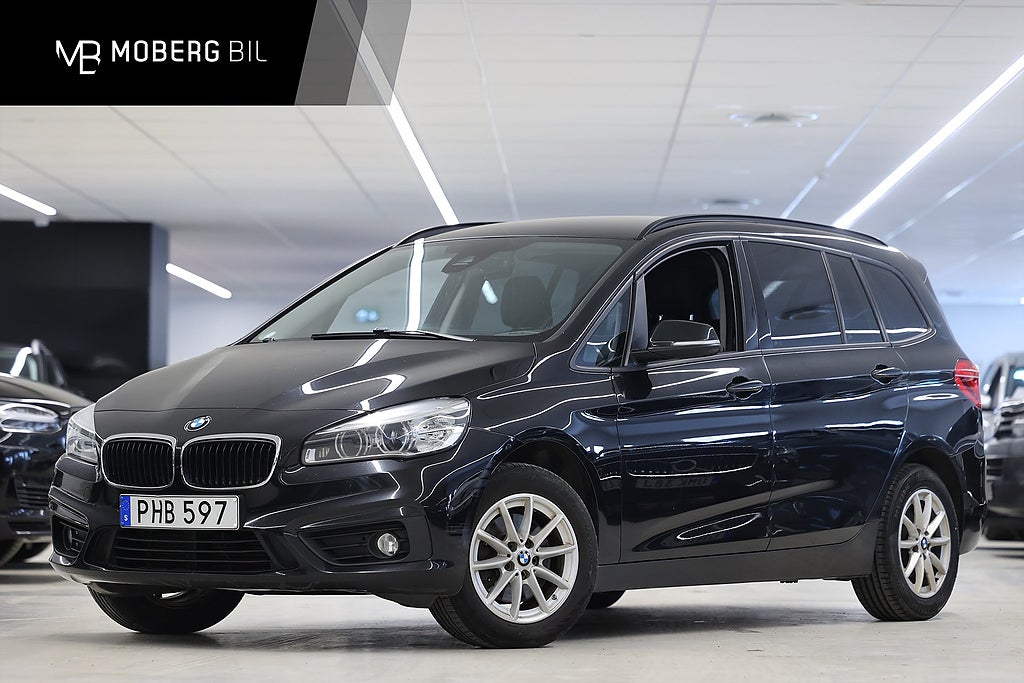 BMW 218 218d xDrive 150hk Helg på Moberg! Advantage 7-sits Drag PDC