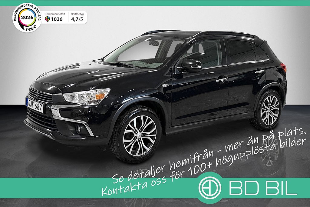 Mitsubishi ASX 1.6 VÄRMARE PANO KAMERA EN ÄGARE