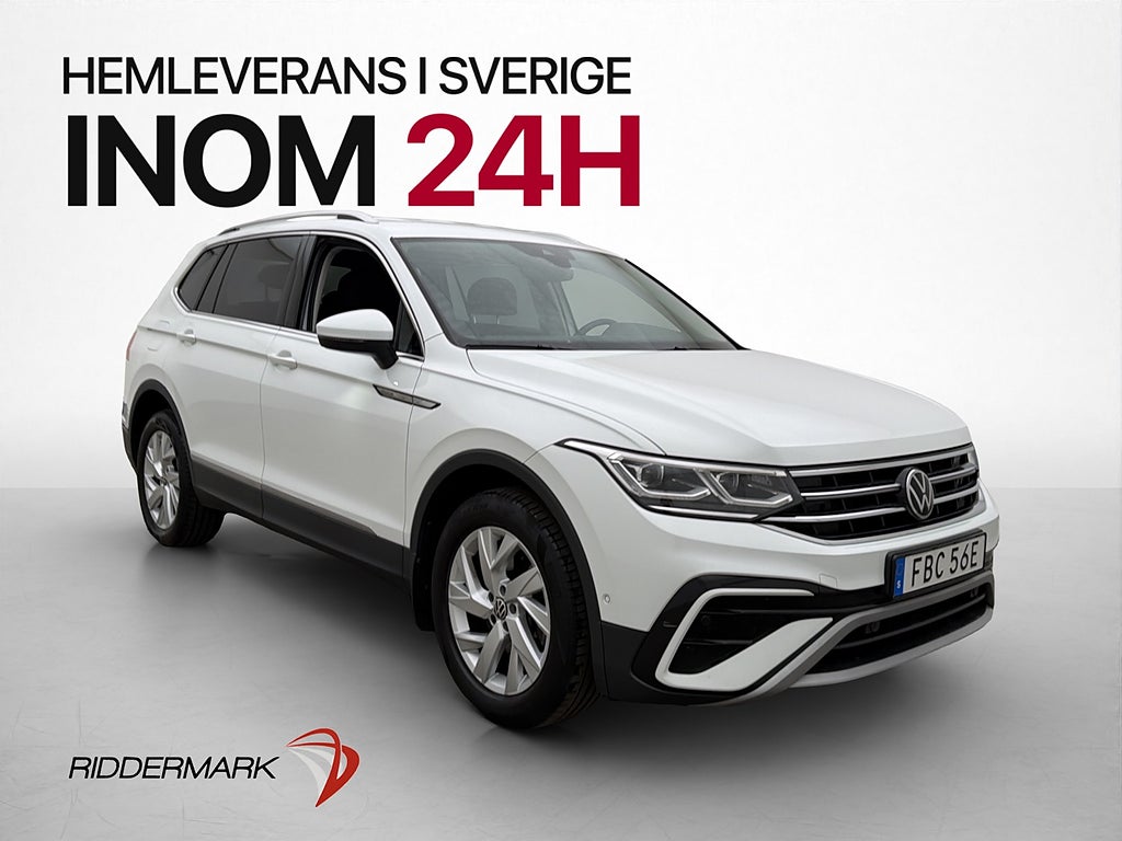Volkswagen Tiguan Allspace 2.0 TDI 4M 7-sits Cockpit Navi