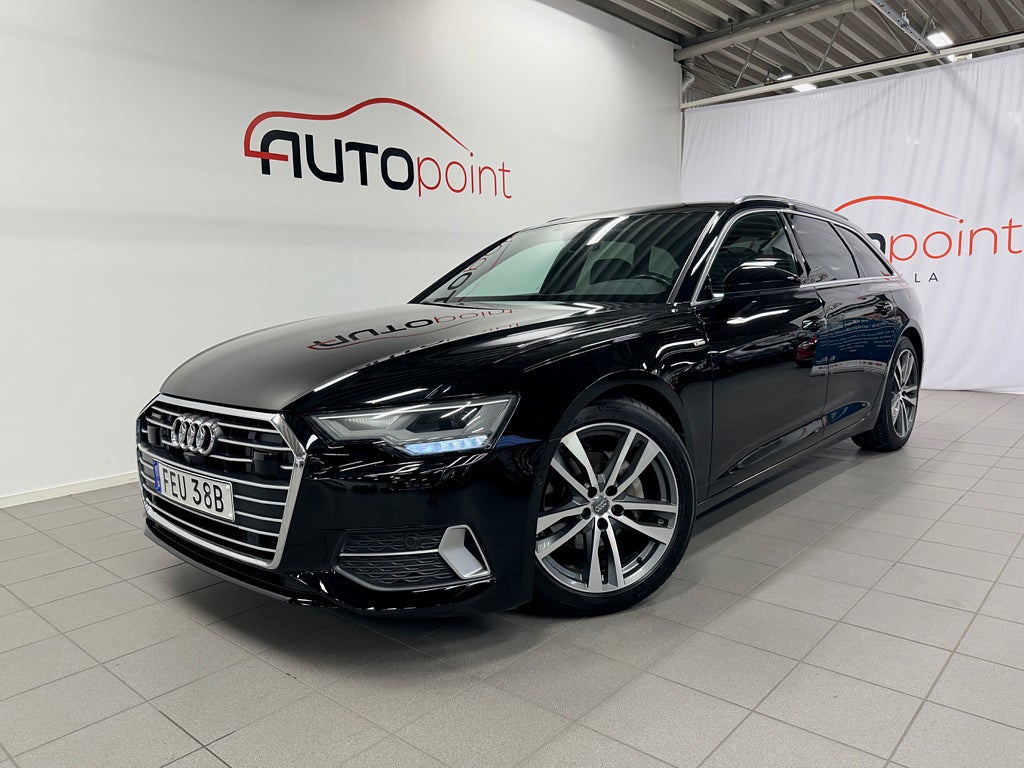 Audi A6 Avant 40 TDI quattro 204hk S-Line/Värmare/Drag/1 Ägare