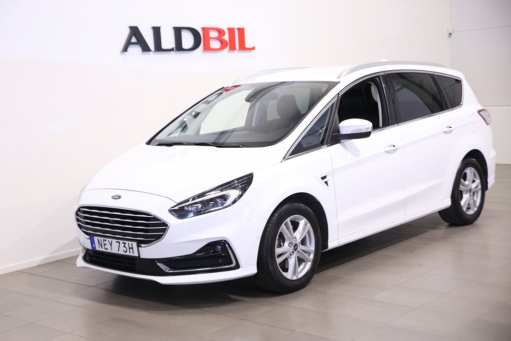 Ford S-Max S-Max EcoBlue 190hk Titanium Aut 7-sits Pluspkt / Drag / Värmare