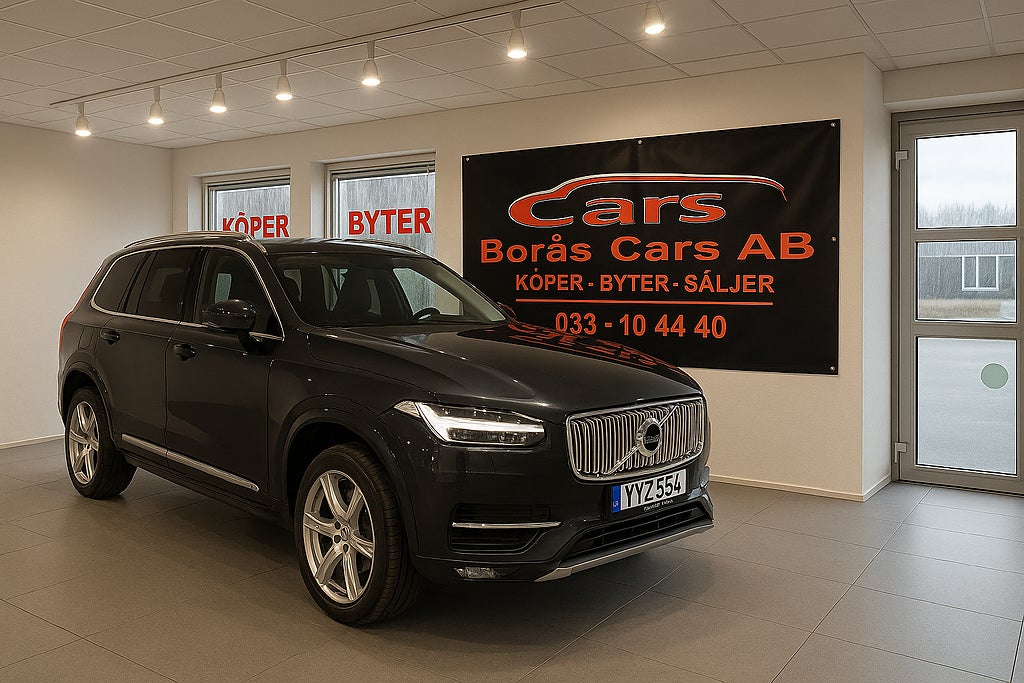 Volvo XC90 D5 (235hk) AWD Inscription*1400kr/mån*7-Sitis*