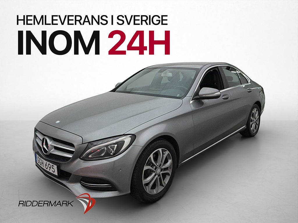Mercedes-Benz C 180 Avantgarde Navi Halvskinn Bluetooth