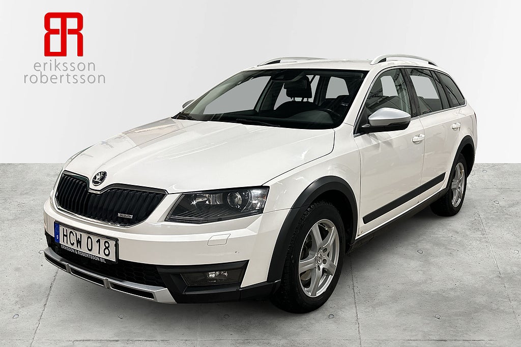 Skoda Octavia Scout 2.0 TDI 4x4 Dieselvärmare MoK Dragkrok
