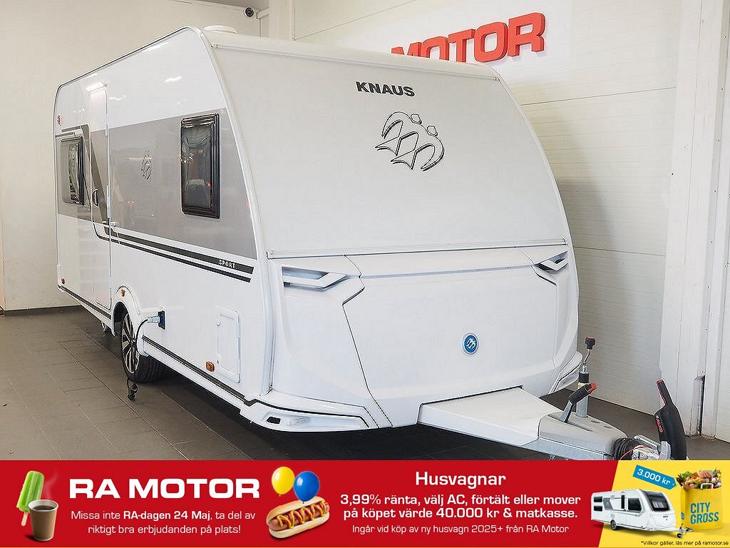 Knaus Sport 450 FU Design-paket I 3,99% Ränta 2024