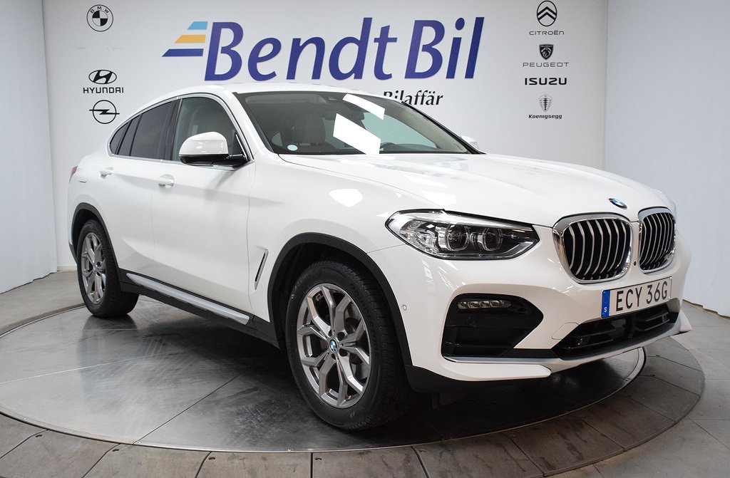 BMW X4 xDrive20d Steptronic / Adaptiv Farthållare/ Rattvärme