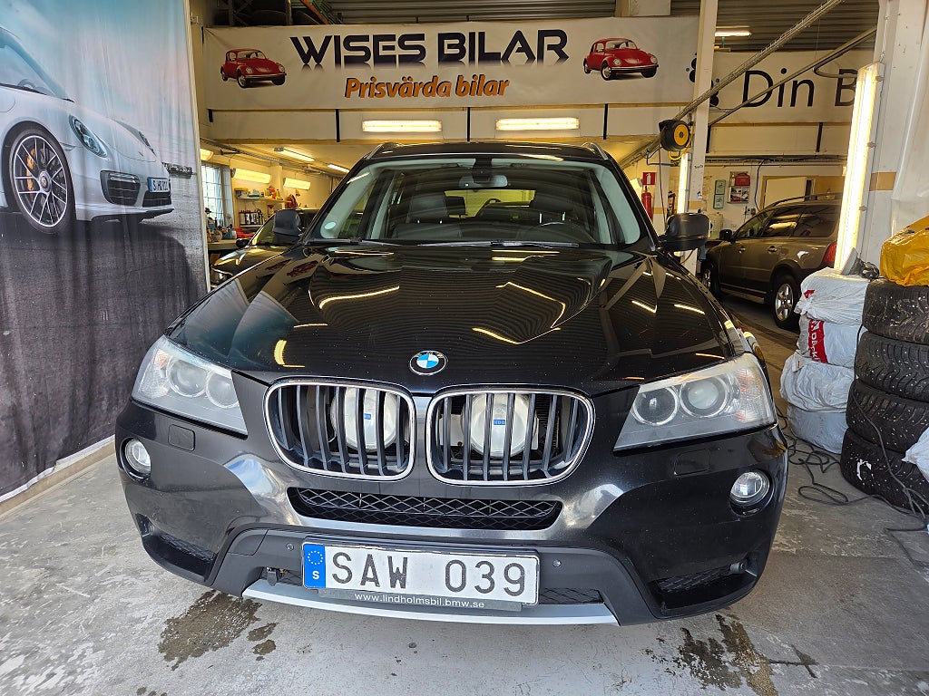 BMW X3 xDrive20d Steptronic Få ägare Nyservad Euro 5