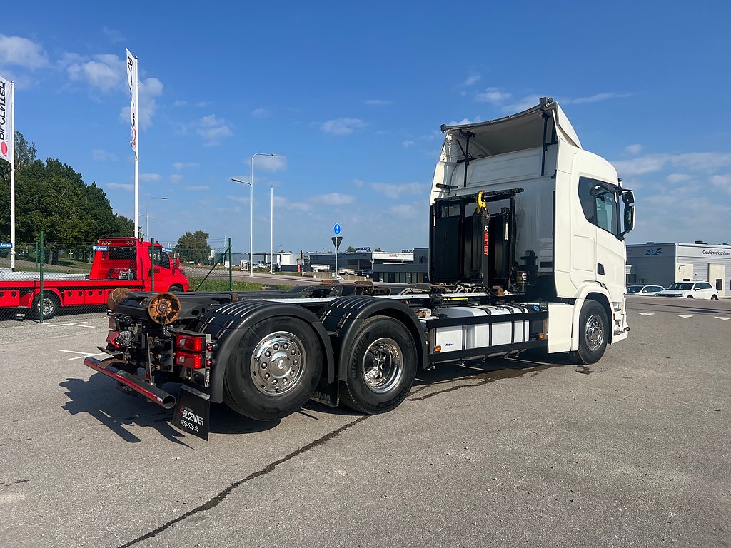 Scania R500 6x2*4 Lastväxlare inkl Schaktflak & Tippkärra