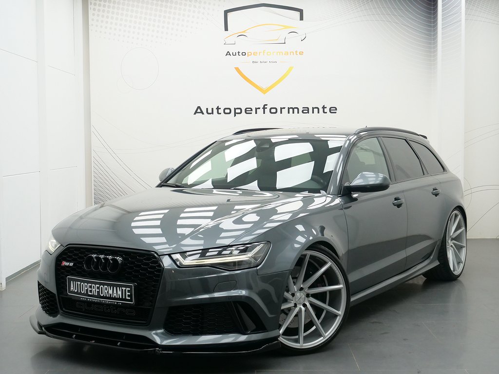 Audi RS6 4.0 TFSI V8 Q Milltek Maxton Dahlbäck Moms 720hk