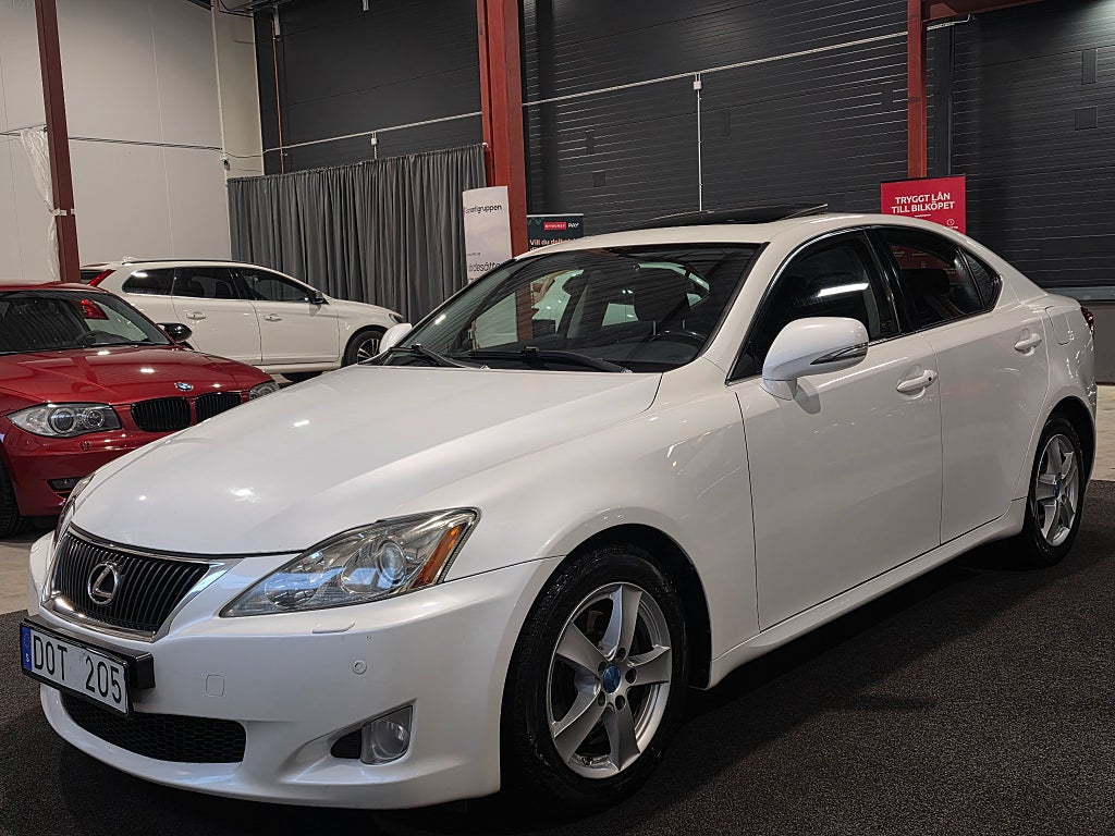 Lexus IS 250 2.5 V6 Sport, Taklucka, Navi, Keyless Se utrustning