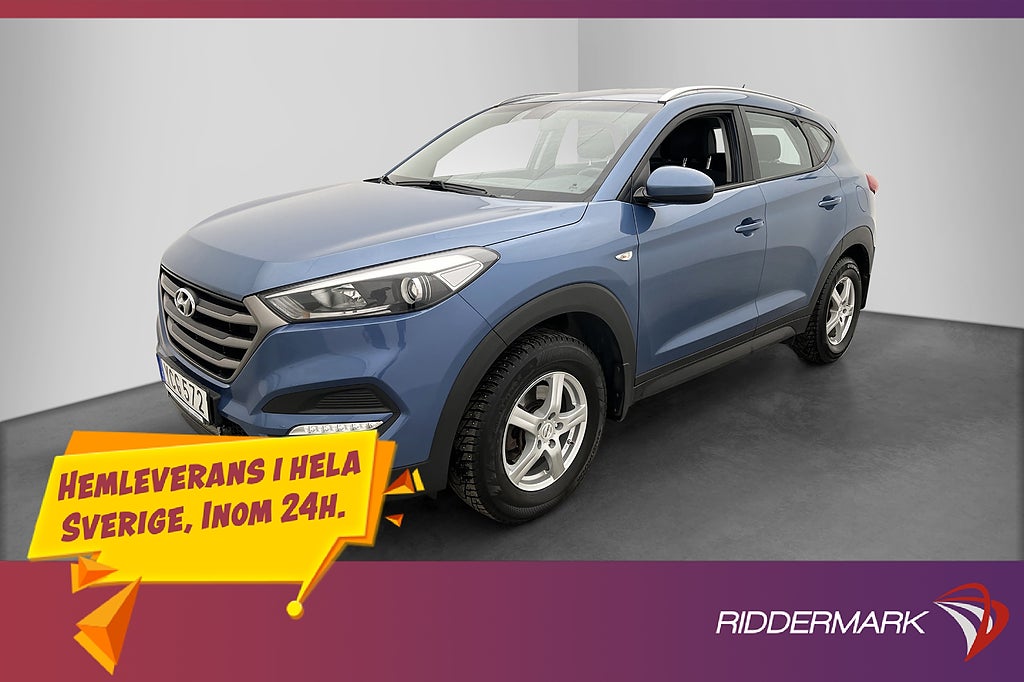 Hyundai Tucson 1.6 GDI Select Dragkrok Sensorer Rattvärme