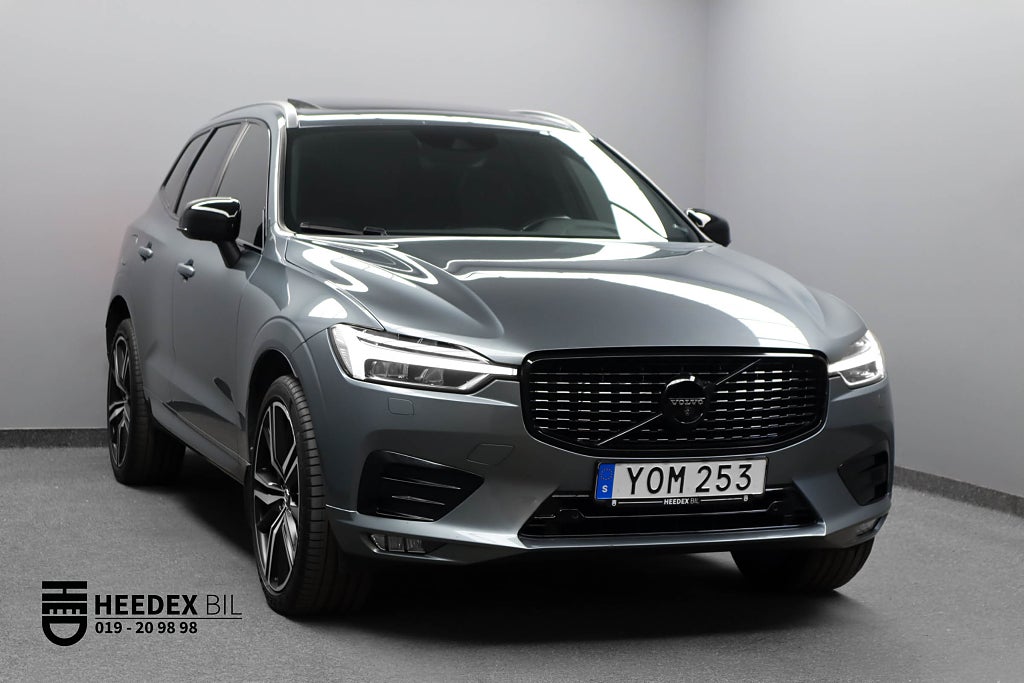 Volvo XC60 D5 AWD 235hk R-Design Pano 21 tum 360°-Kamera Navi Drag